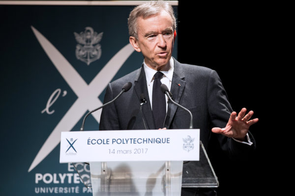 Frenchman Bernard Arnault drops to the sixth spot among the world’s most wealthy people