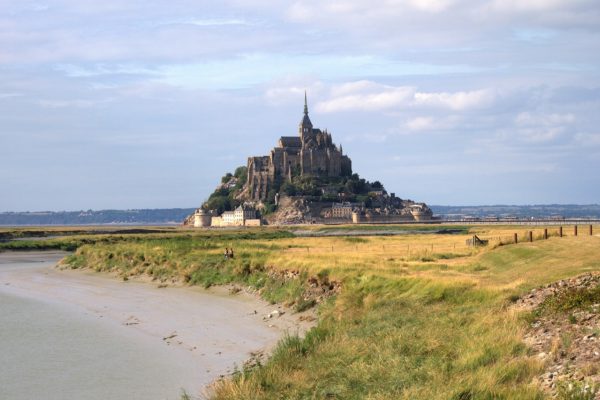 The major tourist spots easily reachable without a car in France: Mont-Saint-Michel, Puy de Dôme, Pont du Gard...