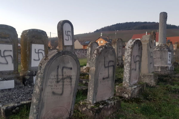 Anti-Semitic incidents drop by 50% in France; physical assaults almost unchanged