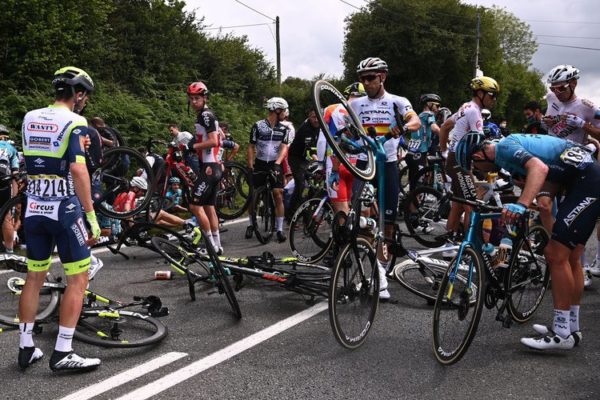 Tour de France: The spectator who caused a huge crash to appear in court in October